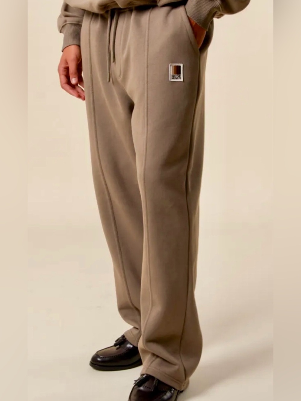Nude Project Men’s Origin Sweatpants in Soft Brown / Taupe